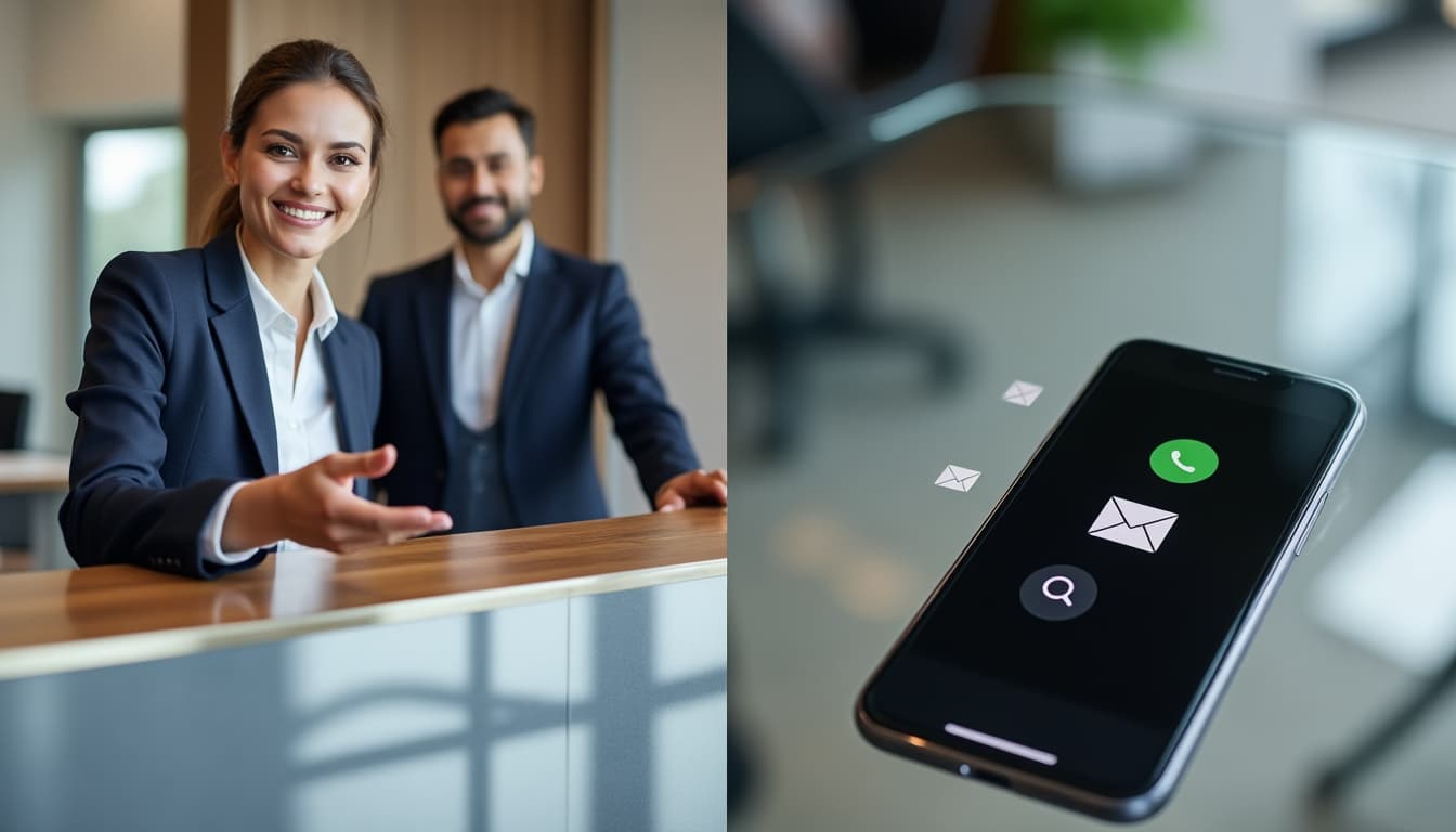 comparez les modèles d’accueil téléphonique et de sms : découvrez leurs fonctionnalités, leurs avantages et les solutions adaptées à vos besoins.